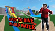 Water Park is best place to swim in cold water. Roblox SobSamGames