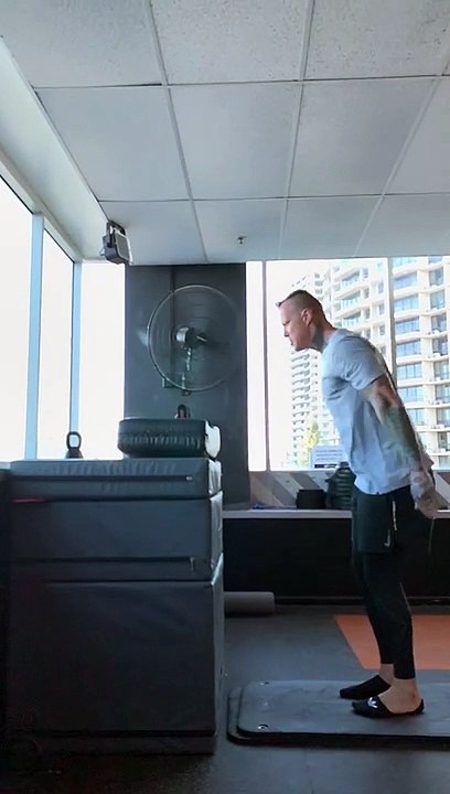 Box Jump Attempt Goes Awry