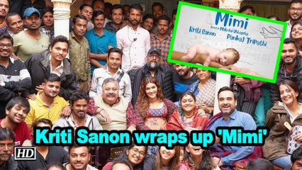 Kriti Sanon wraps up 'Mimi'