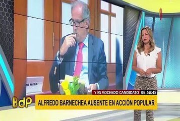 Alfredo Barnechea es un voceado candidato a la presidencia de Acción Popular