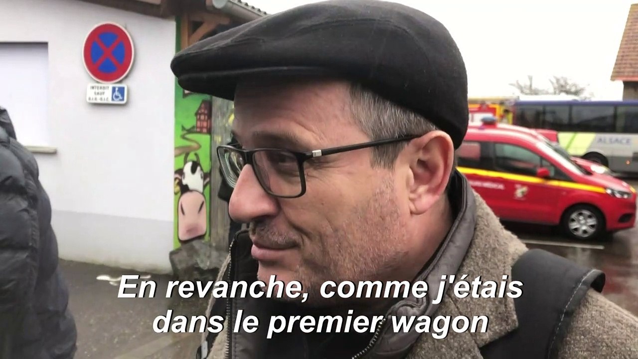 Déraillement d'un TGV Colmar-Paris: réactions de passagers