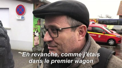 Déraillement d'un TGV Colmar-Paris: réactions de passagers