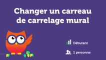 Changer un carreau de carrelage mural