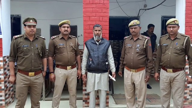 कांधला पुलिस ने गोकशी के आरोपी को गिरफ्तार कर भेजा जेल