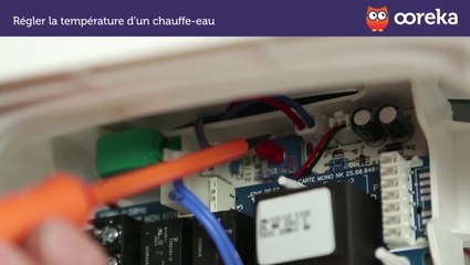Régler la température d'un chauffe-eau