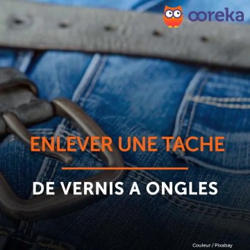 Enlever une tache de vernis à ongles