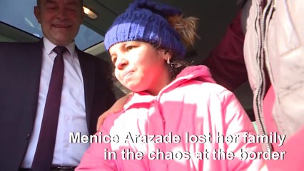 Lost 10 year-old reunited with her father at Turkey-Greece border