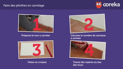 Faire des plinthes en carrelage