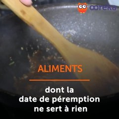Aliments dont la date de péremption ne sert à rien