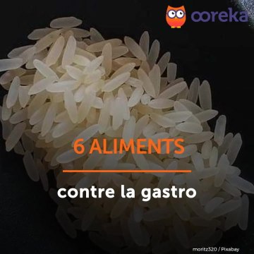 Aliments contre la gastro