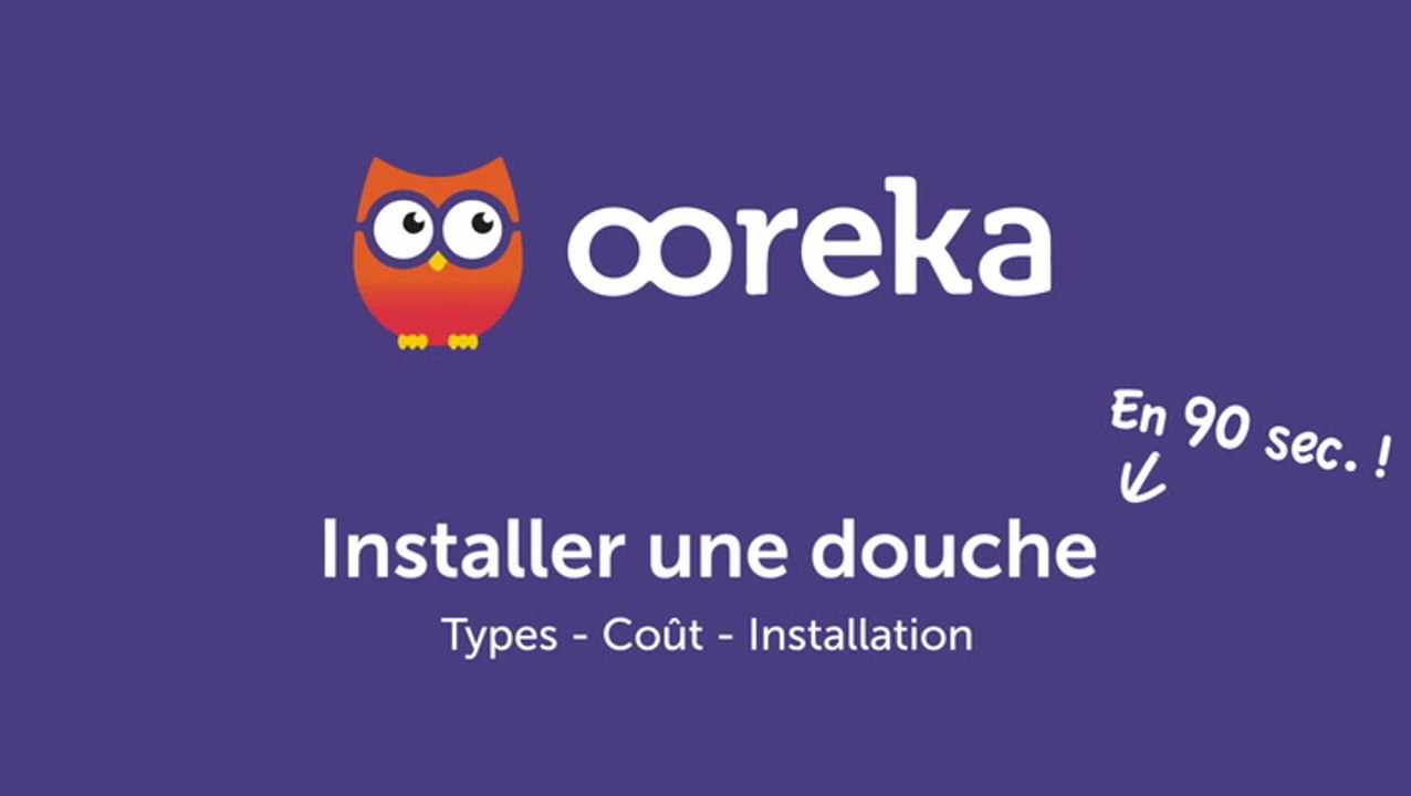 Installer une douche