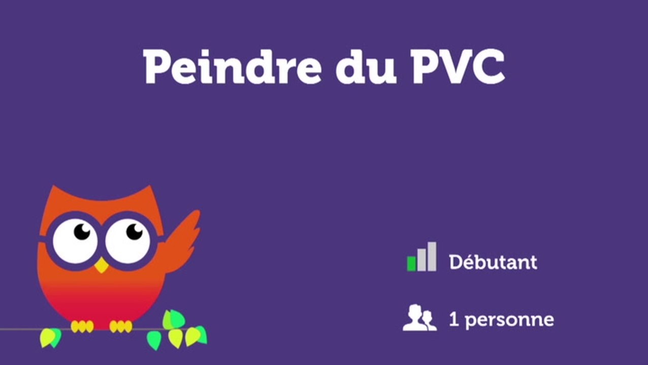 Peindre du PVC