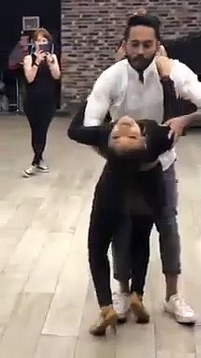 Amazing dance video couple enjoy dance