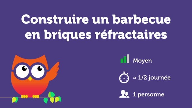 Construire un barbecue en briques réfractaires