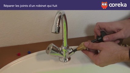 Réparer les joints d'un robinet