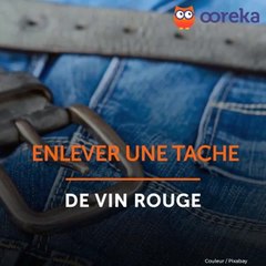 Enlever une tâche de vin rouge