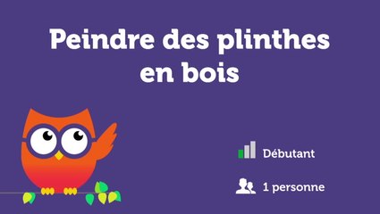 Peindre des plinthes en bois