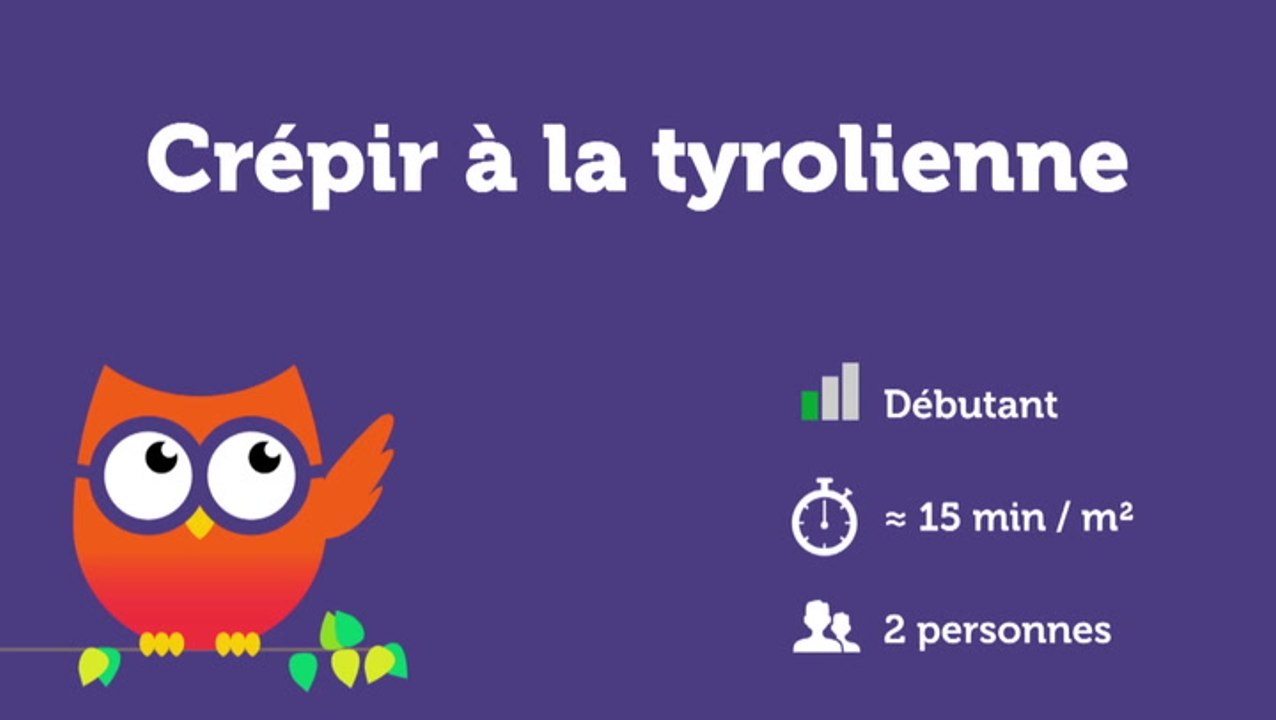 Comment crépir à la tyrolienne (Ooreka.fr) - Vidéo Dailymotion