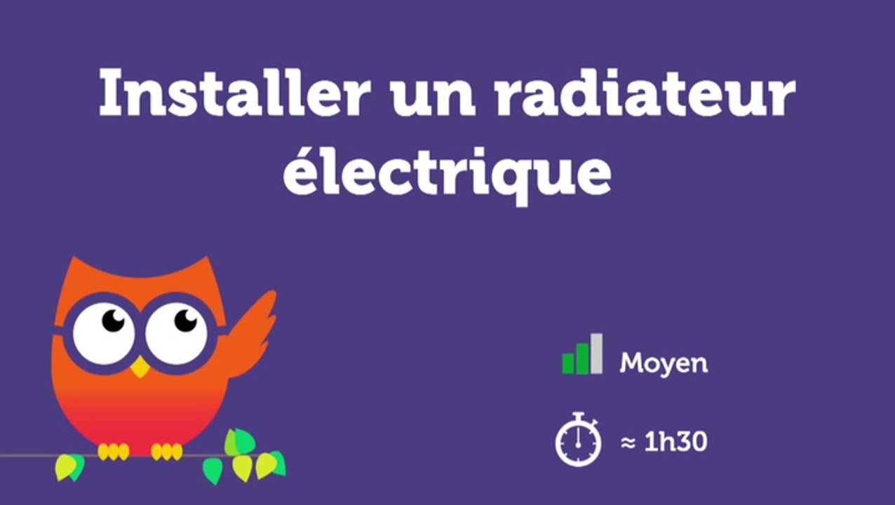 Installer un radiateur électrique