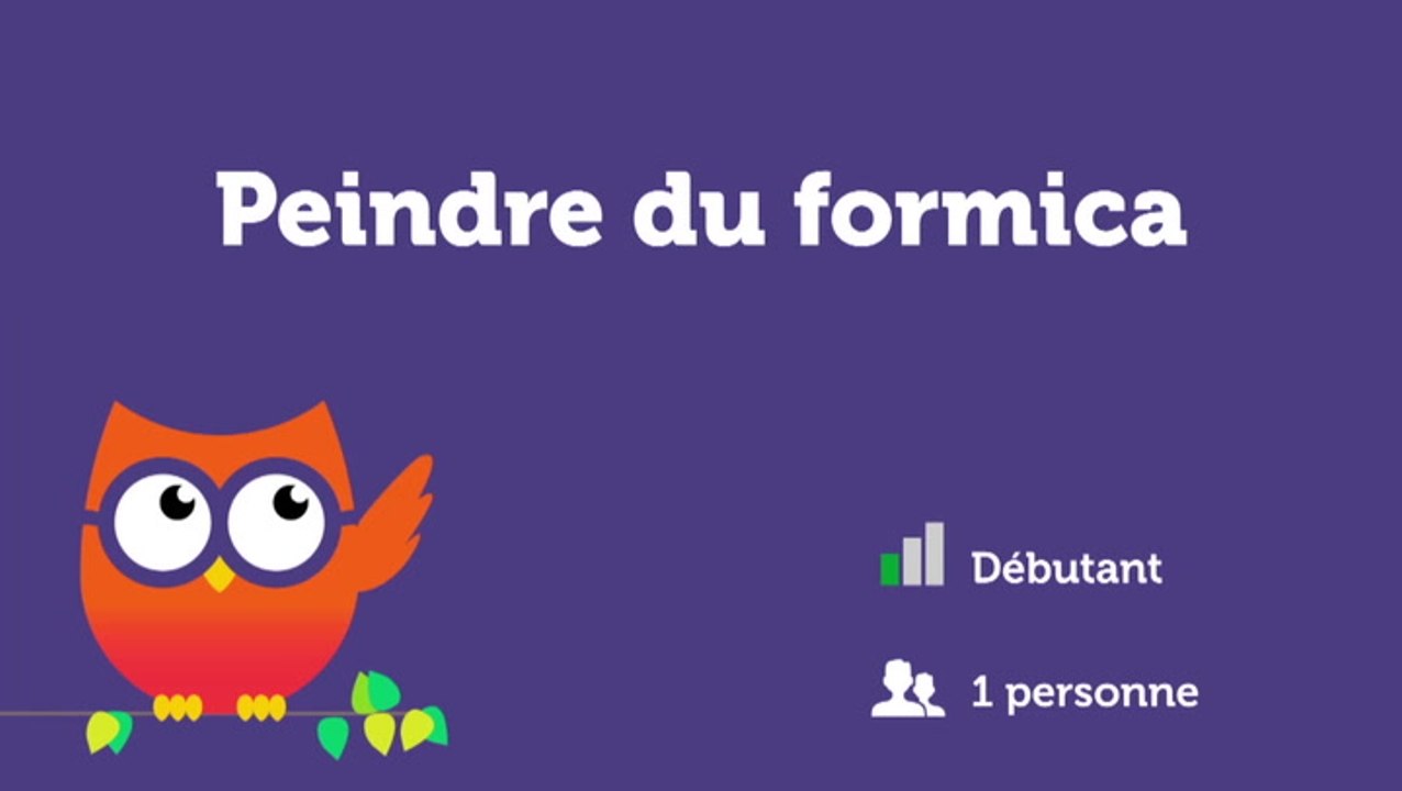 Peindre du formica