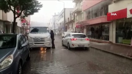 Baharın ilk günlerinde vatandaşlara kar sürprizi