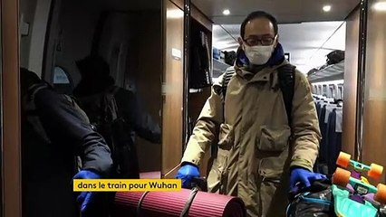Coronavirus : bienvenue dans le train pour Wuhan, la ville chinoise où s'est déclarée l'épidémie