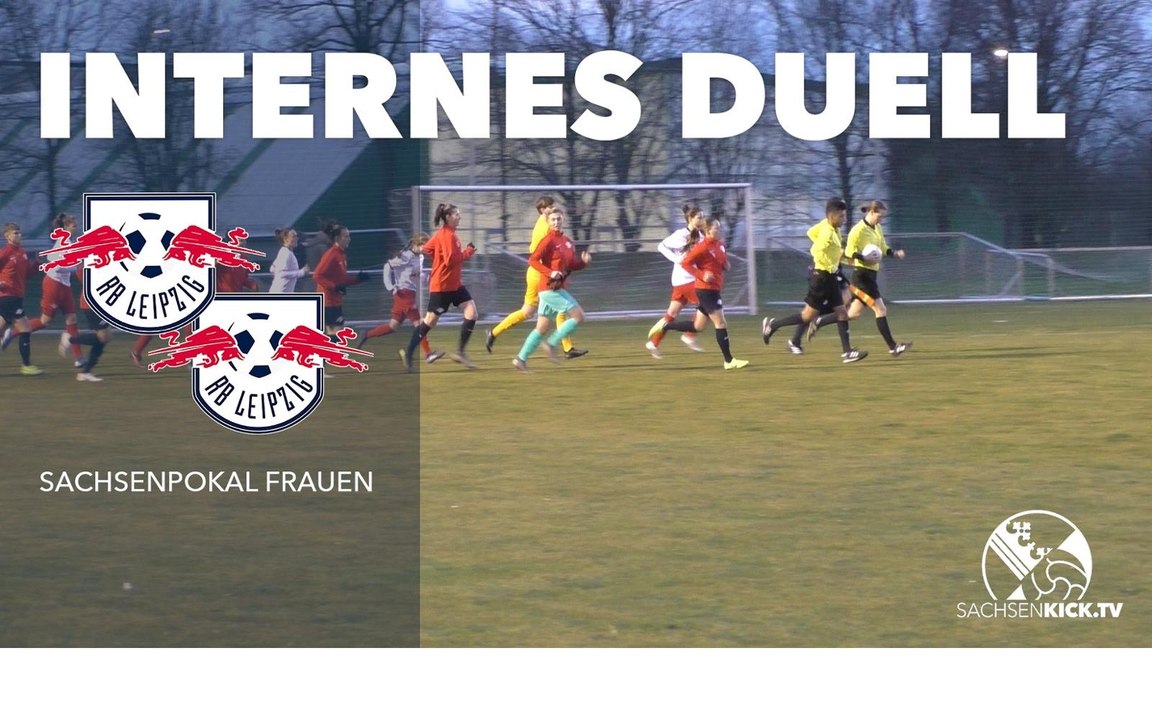Klare Angelegenheit im internen Duell | RB Leipzig II Frauen - RB Leipzig Frauen (Sachsenpokal, Halbfinale)