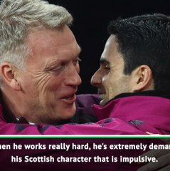 Moyes a 'demanding Scottish character' - Arteta