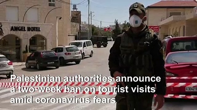 Palestinians announce West Bank tourism ban over coronavirus