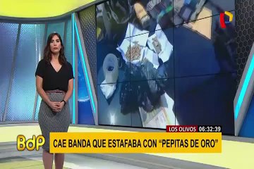 Los Olivos: delincuentes estafan con el cuento de las ‘pepitas de oro’