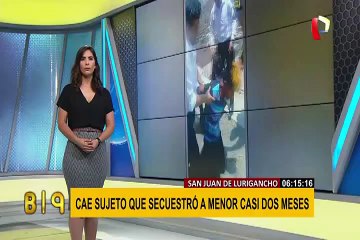 SJL: capturan a sujeto que secuestró a adolescente casi dos meses