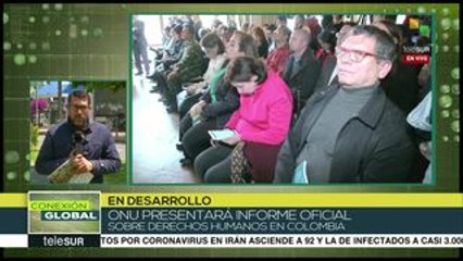 Informe de ONU-DDHH alerta sobre crisis en el rubro en Colombia