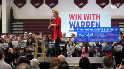 Elizabeth Warren Drops Out of 2020 Presidential Race