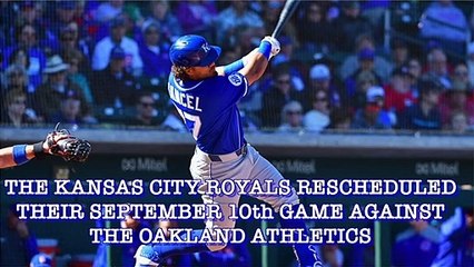 Kansas City Royals Reschedule Game For Chiefs Opener
