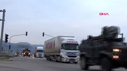 Gaziantep suriye'ye askeri sevkiyatı