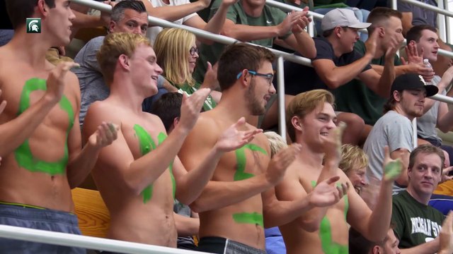 Michigan State Women's Swimming & Diving Defeats Illinois