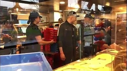 Pizza with Pompey Players