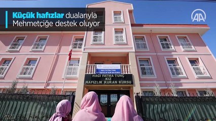 Küçük hafızların Mehmetçiğe desteği Kur'an ve dualar