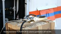 Industrial steam plasma torches PLAZARIUM TPS for plasma gasification (30-50 kW)