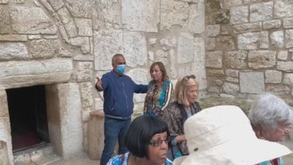Iglesia de la Natividad de Belén cierra por temor al contagio de coronavirus