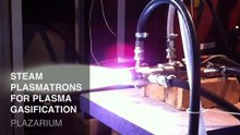 Industrial steam plasma torches PLAZARIUM TPS for plasma gasification (100 kW)