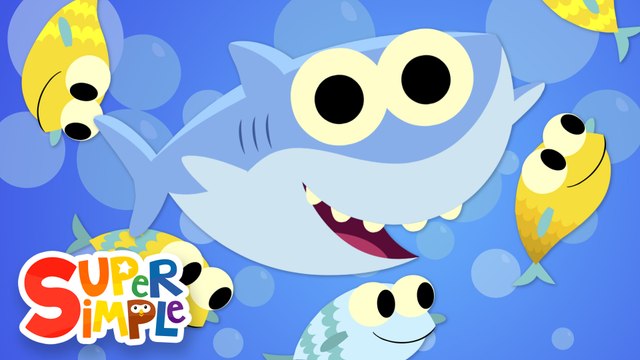 Baby Shark | featuring Finny The Shark | Super Simple Songs