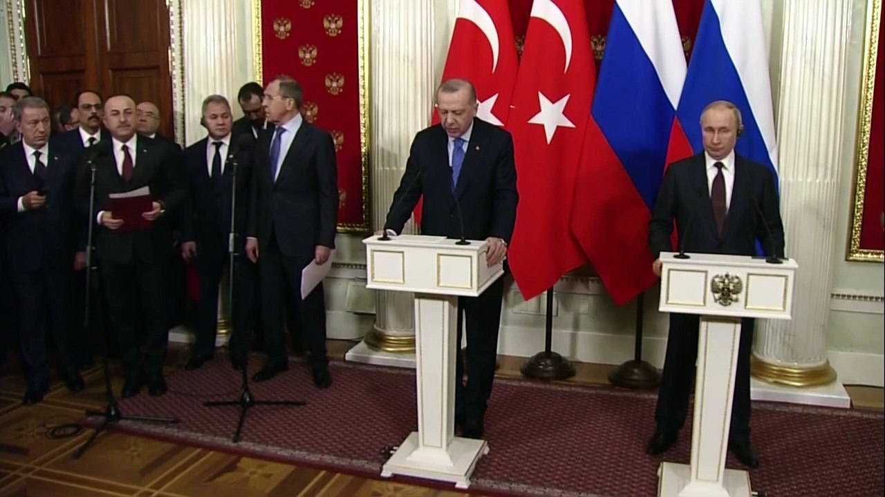 Russland und Türkei einigen sich auf Waffenruhe im Nordwesten Syriens