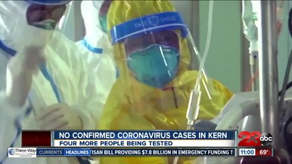 Negative coronavirus test in Kern County
