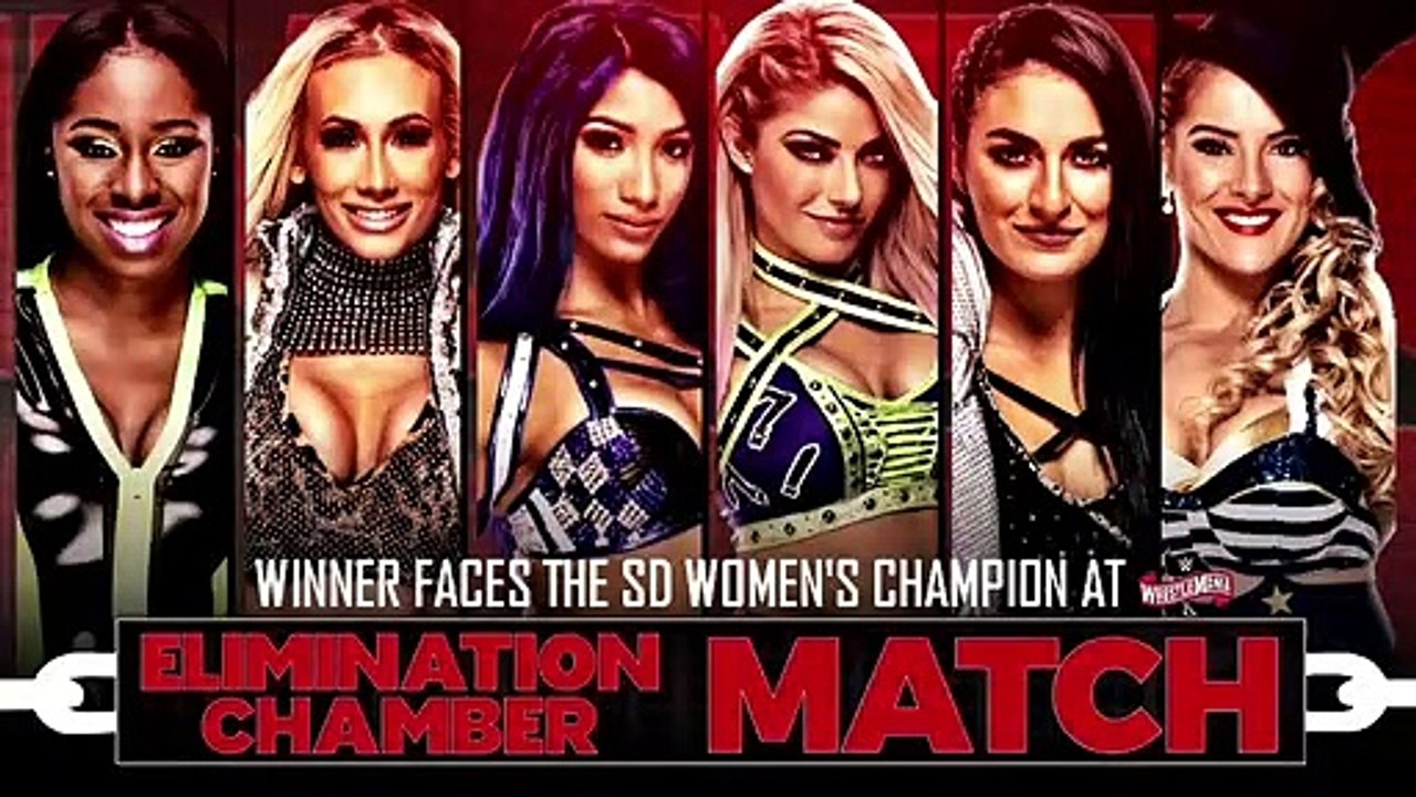 WWE Elimination Chamber 2020 Match Card Predictions (Updated after Super Showdow)_ K K TITANS ( 720 X 720 )