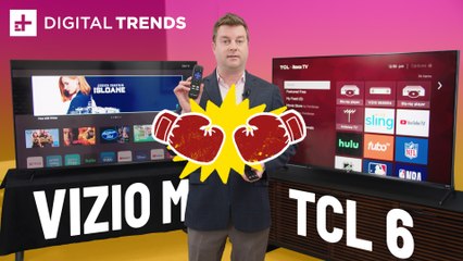 TCL 6 Series QLED vs Vizio M Series Quantum
