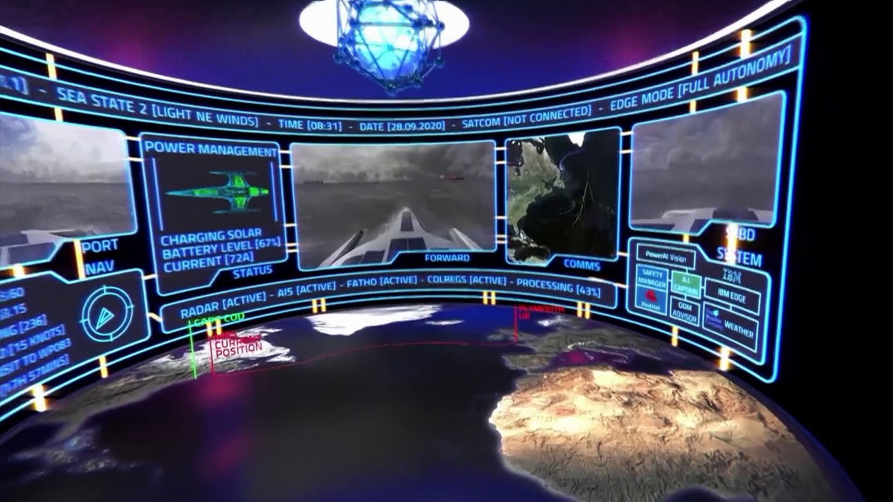 Kapitän mit künstlicher Intelligenz: Besatzungslos über den Atlantik