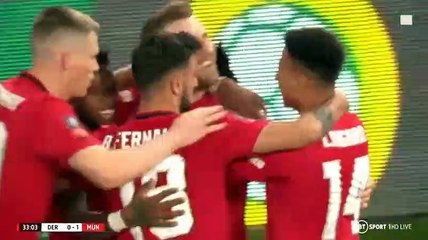 Luke Shaw Goal - Derby County vs Manchester United 0-1 05/03/2020