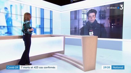 Covid-19 : 7 morts et 423 cas confirmés en France