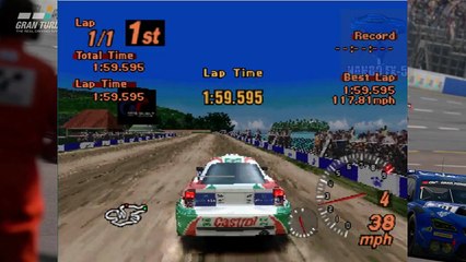 Gran Turismo 2 (PSX) Parte 27 - Corrida acirradissima de Rally na Tahiti Maze!